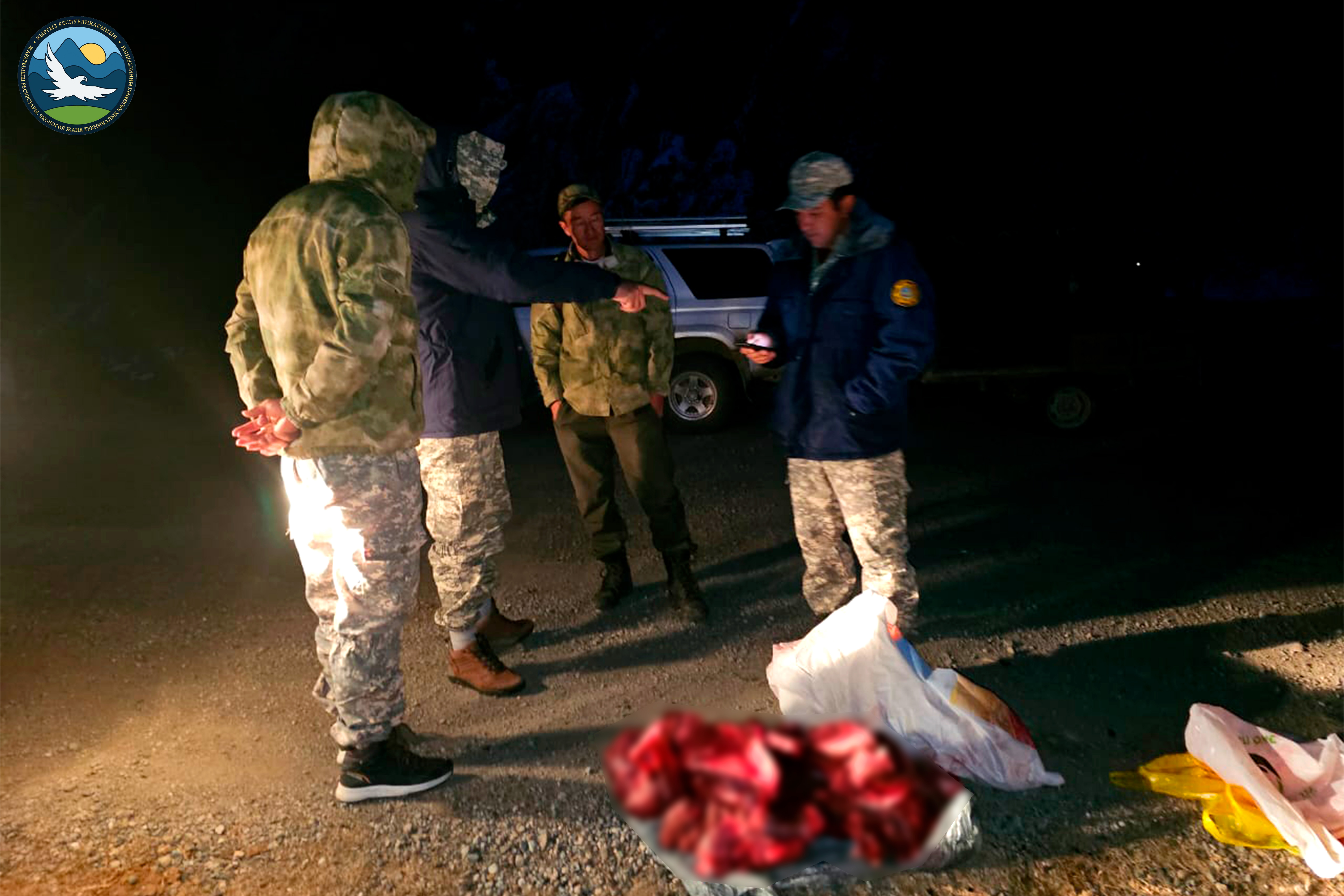 Ысык-Көлдө тоо кийиктеринин эти кармалды