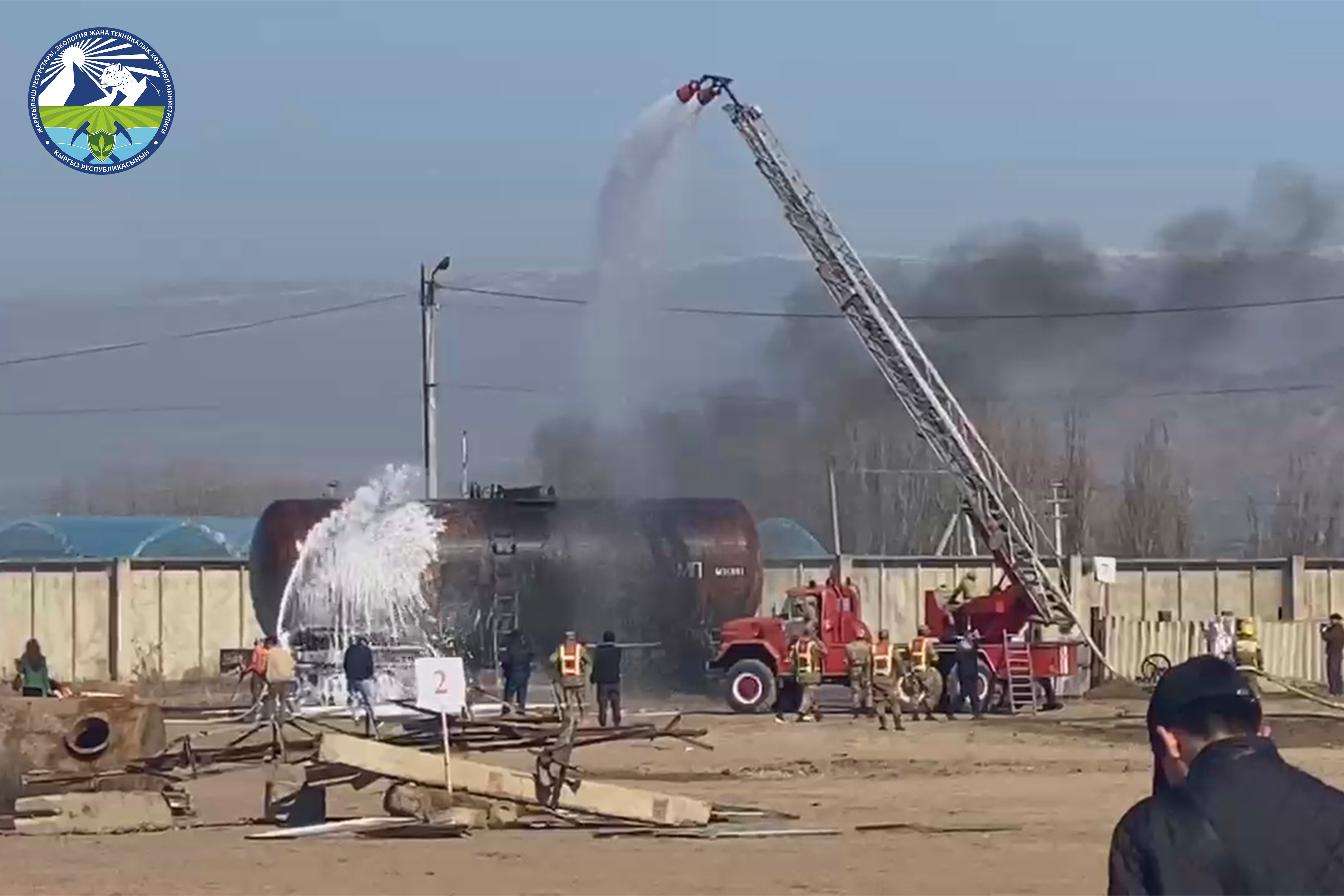 РЕСПУБЛИКАЛЫК КОМАНДА-ШТАБДЫК МАШЫГУУ ТОКМОК ШААРЫНДА ЖЫЙЫНТЫКТАЛДЫ