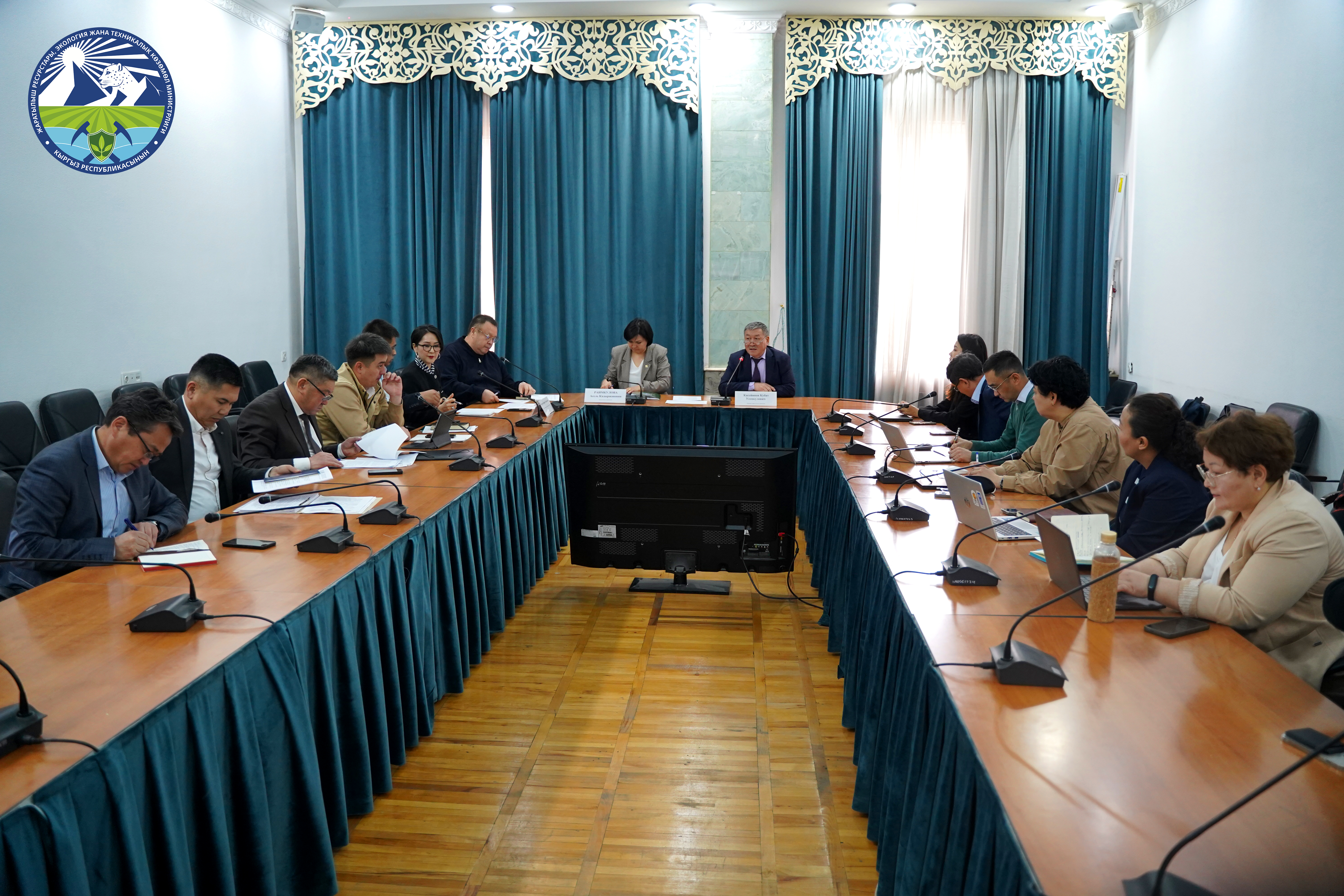 9 апреля 2025 года в Министерстве природных ресурсов, экологии и технического надзора Кыргызской Республики состоялось первое заседание Координационной группы по мониторингу и реализации международных природоохранных проектов