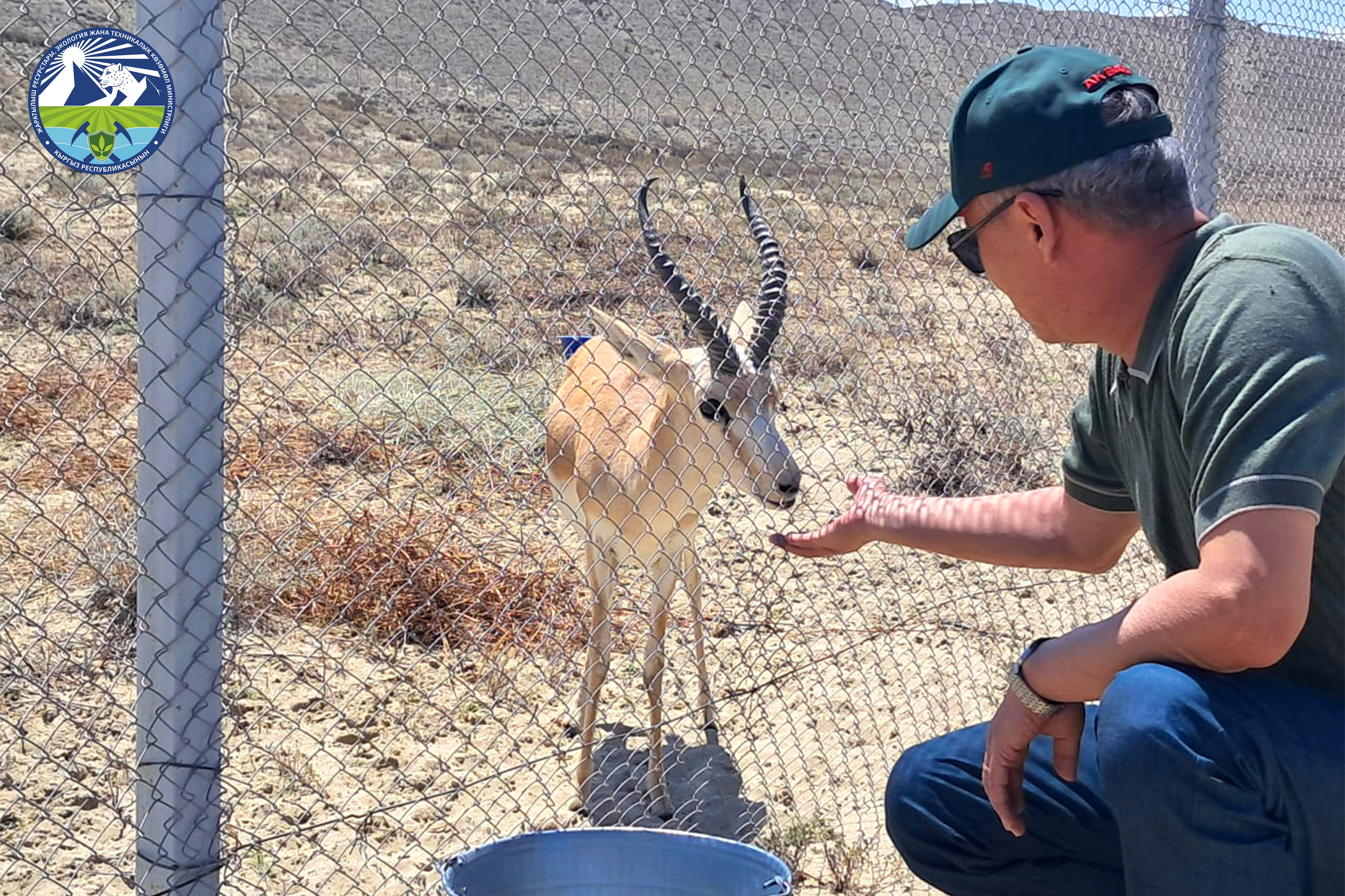 Министр М.А. Машиев посетил центр «Джейран-Ордо» в Тонском районе