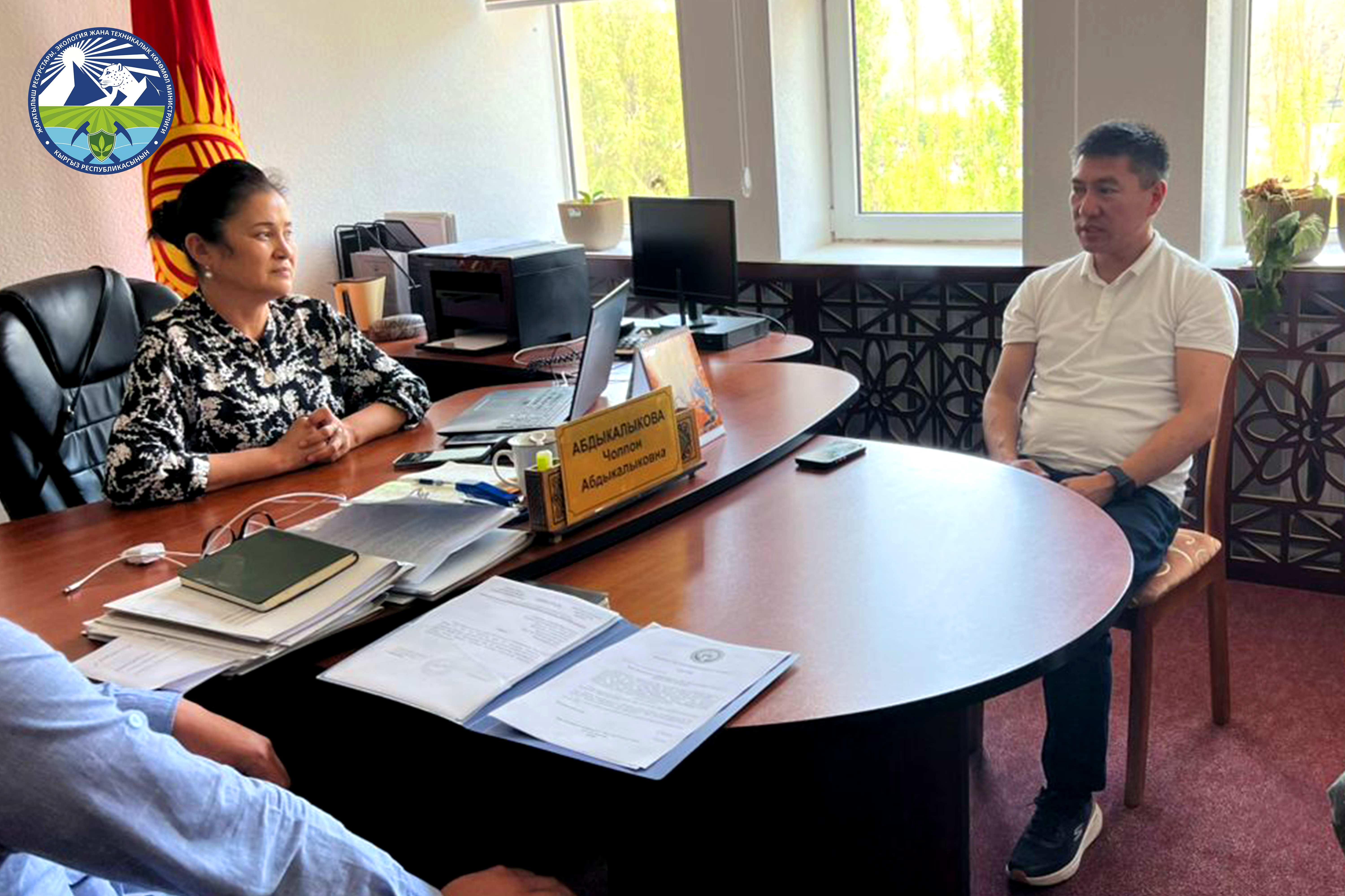 Заместитель министра природных ресурсов, экологии и технического надзора КР посетил Чаткальский район