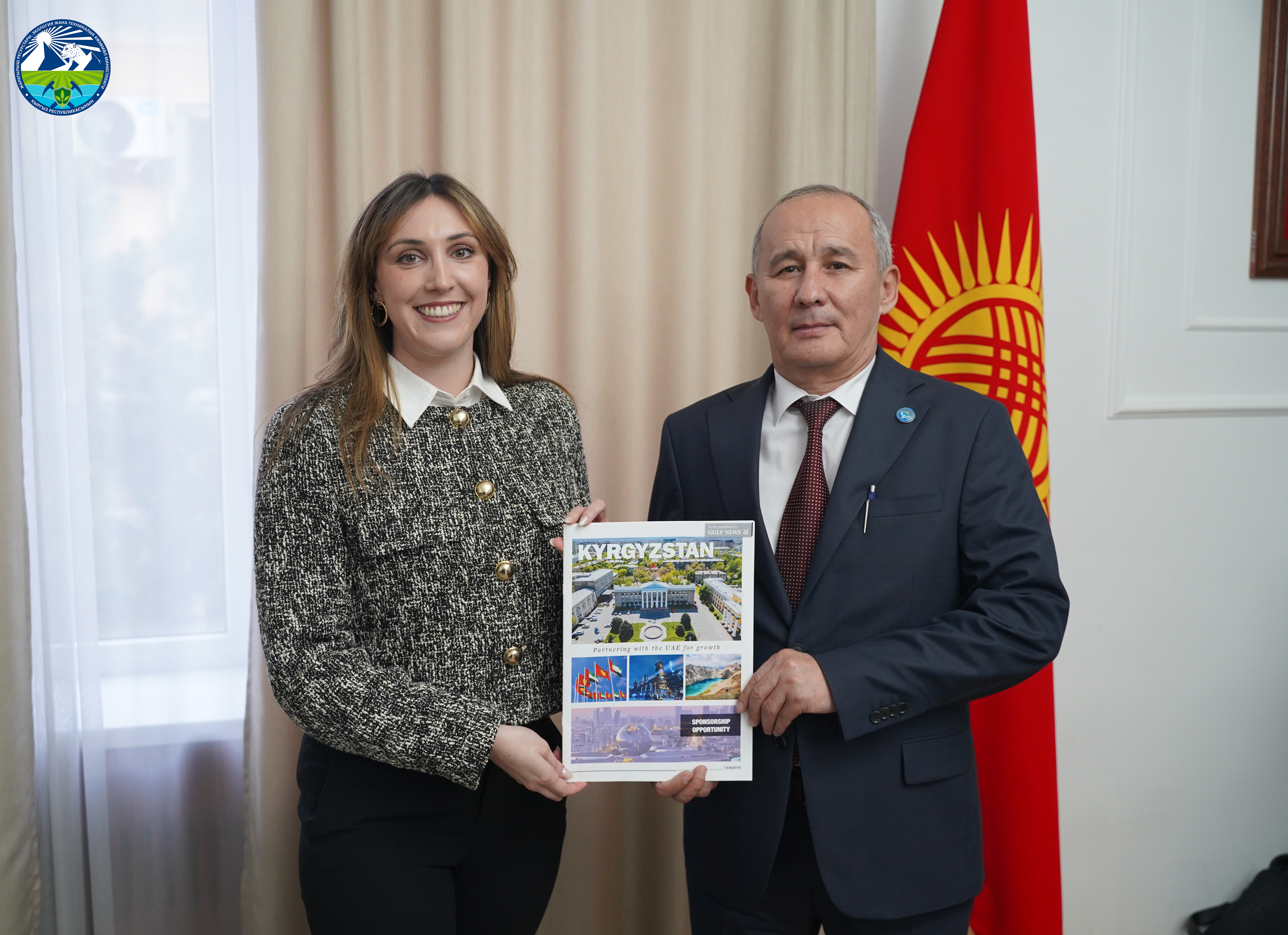 Министр природных ресурсов, экологии и технического надзора Кыргызской Республики дал интервью международному изданию Gulf News