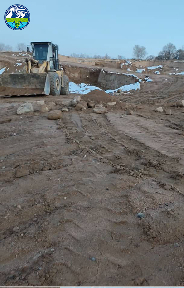 В Таласе проведен рейд против незаконной охоты и добычи песчано-гравийной смеси