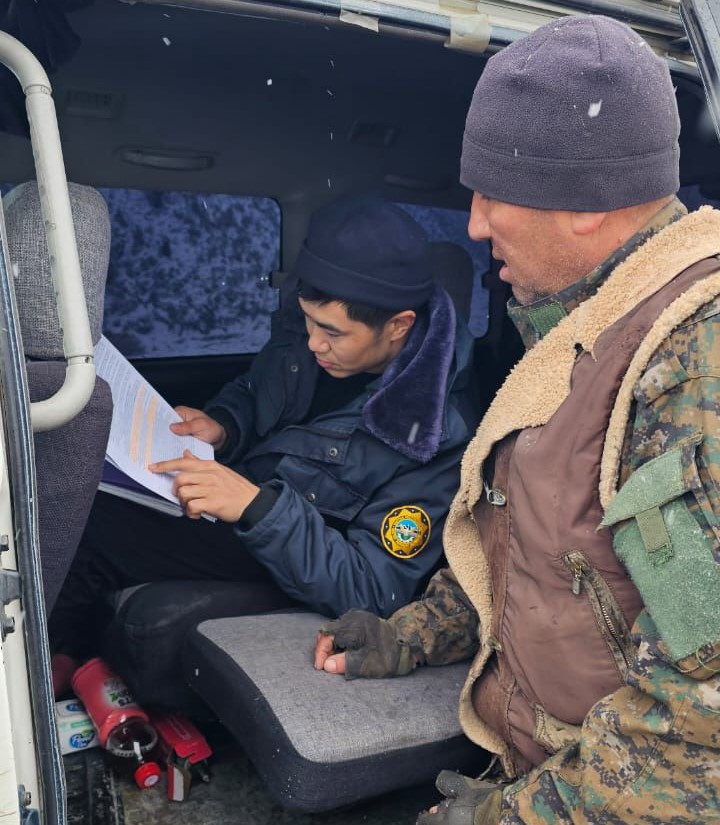 В Ошской области проведен рейд по соблюдению правил охоты