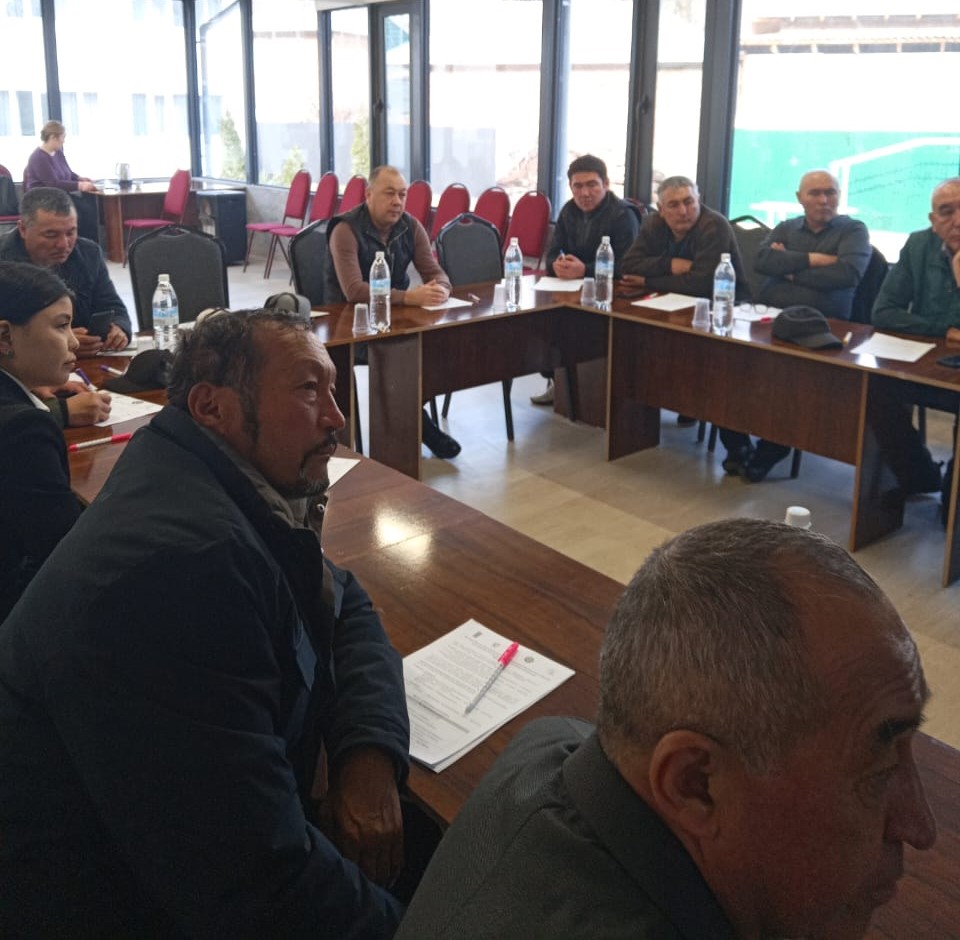 В городе Кадамжай прошёл семинар-тренинг по повышению потенциала сотрудников особо охраняемых природных территорий