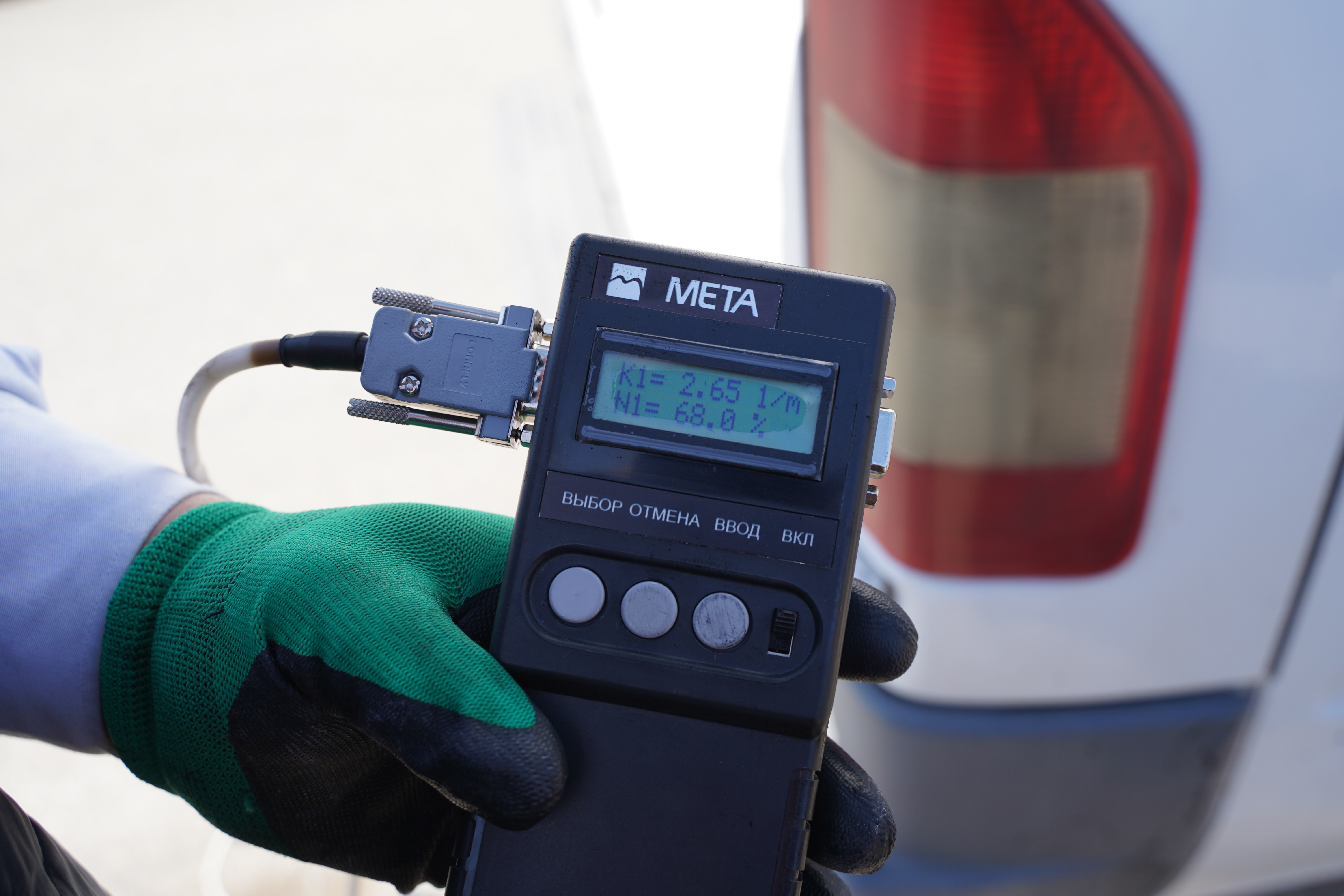 В Бишкеке  проведен очередной рейд  по контролю за выбросами вредных веществ автотранспортом