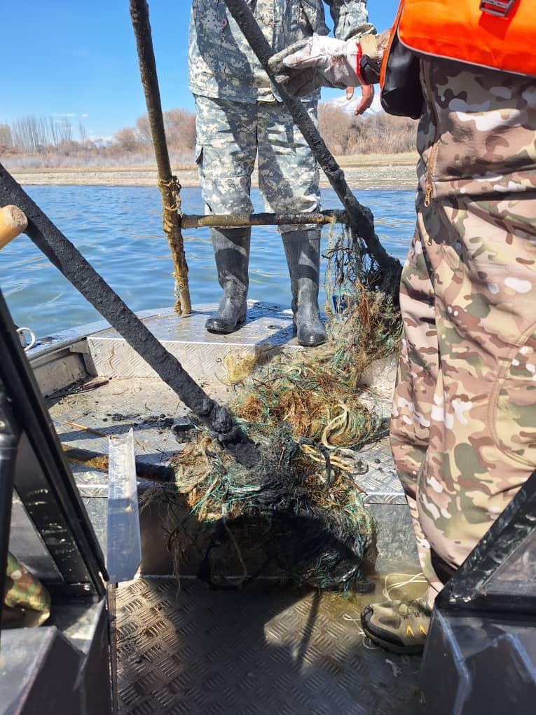 Ысык-Көлдө рейд: 200 метр тор жана 60 кг таштанды чыгарылды