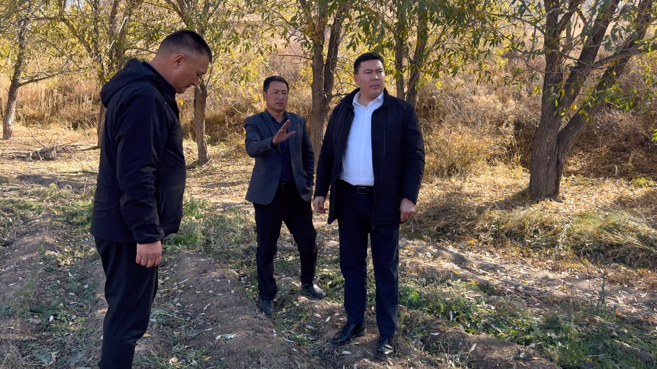 Министр Акыл Токтобаев ознакомился с деятельностью Чаткальского лесного хозяйства