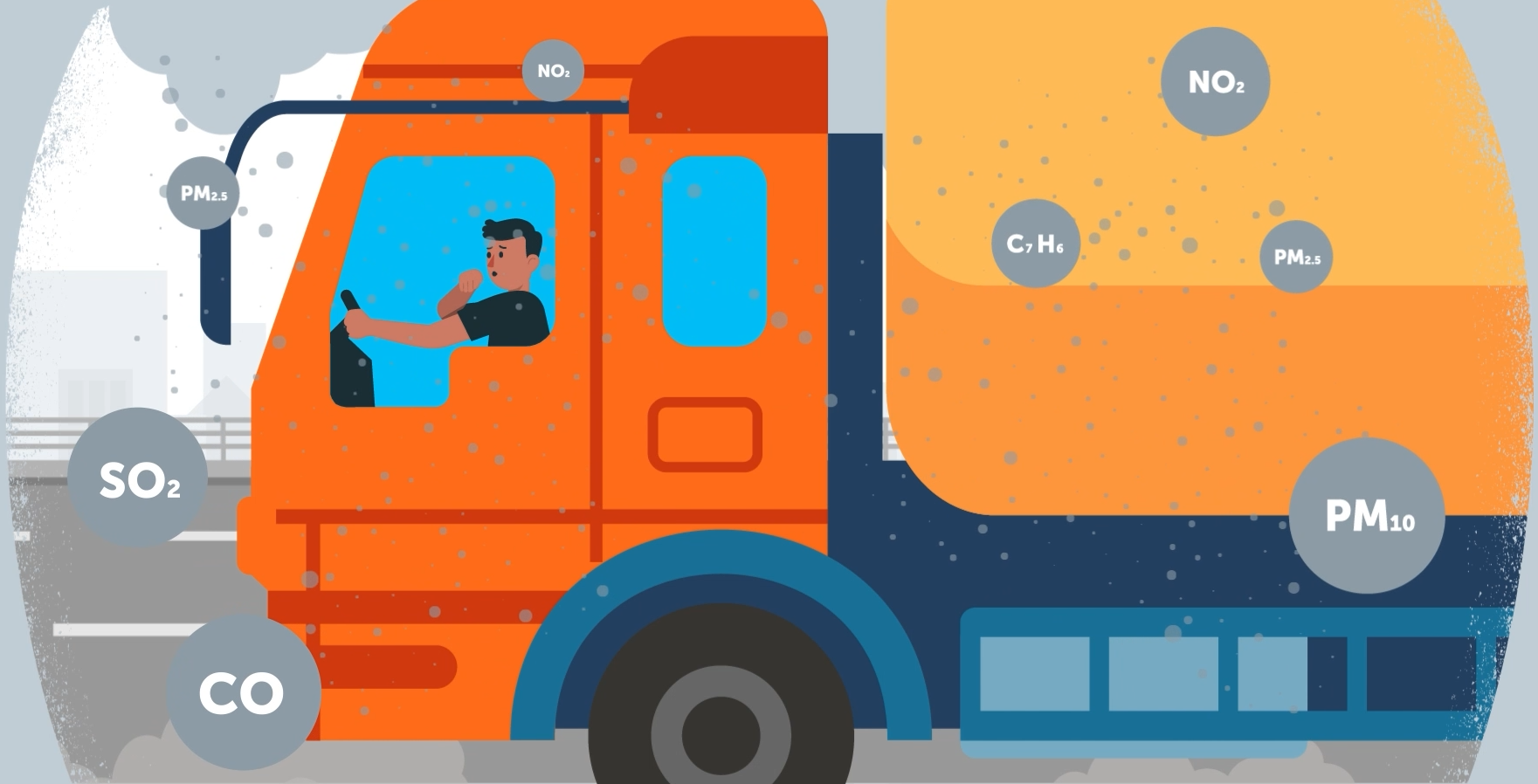 О влиянии автотранспортных средств на качество воздуха